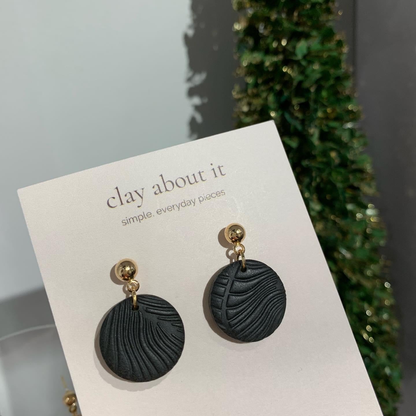 Circle Drop Earrings