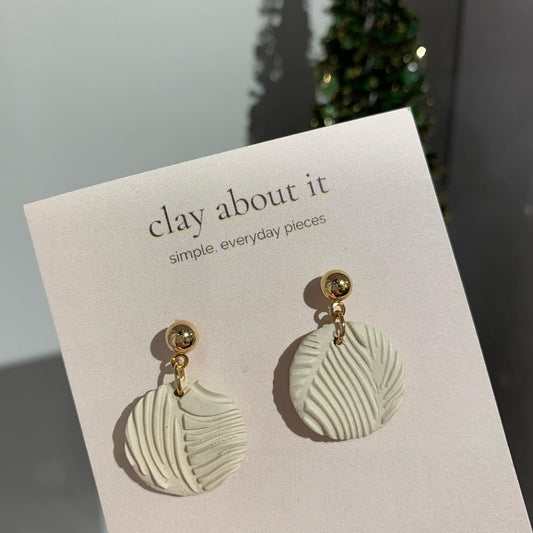 Circle Drop Earrings